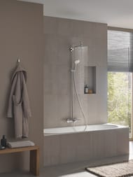 Душевая система Grohe Euphoria 260 27475002 термостат, короткий излив, верх/руч. душ 1+3 реж, хром