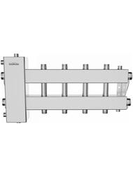 Балансировочный коллектор Gidruss BMSS-150-5DU до 150 кВт, 1 1/2", 2+2 контура + бок.контур, нерж — миниатюра 1