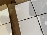 Уценка! Мозаика KERAMA MARAZZI Конфетти (98х98) моноколор, белая глянцевая 1146H (кв.м.) - уценка. — изображение 8
