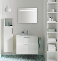 ����� � ��������� Burgbad Eqio 830�490�665 ���������, 2 �����, LED, ����� SEZA083F2009C001