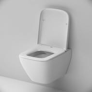 Унитаз подвесной AM.PM Spirit 2.0 FlashClean безободковый, с сиденьем микролифт C701701SC