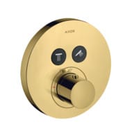 Смеситель Axor ShowerSelect 36723990 для душа, встраиваемый, термостат, полир.золото