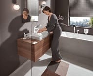 ������� ����� Hansgrohe Pulsify 24301700 1jet, �����, ����� 125��, ���������, ������� �����