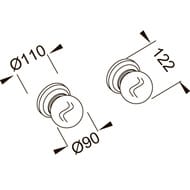    Jacob delafon Cleo 1889 EB729-MWB  