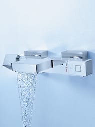 Смеситель Grohe Grohtherm Cube 34497000 для ванны/душа, термостат, короткий фиксированный излив — изображение 6