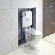 Инсталляция IDDIS Profix, клавиша смыва Optima Home матов.белый, для подвесного унитаза OPH0000i32K