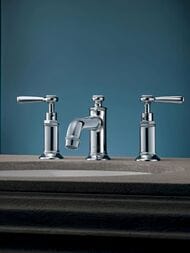 Смеситель Axor Montreux 16535000 для умывальника двухзахватный на 3 отверстия, с донным клапаном — изображение 3