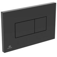 Клавиша смыва для инсталляций Ideal Standard SOLEA P2 двойная, черная матовая R0110A6