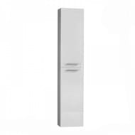 Шкаф-колонна AQUATON Мадрид 80 1A129603MA010 300х1580х333 подвесной, 2 дверцы,  белый глянец