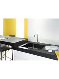 Смеситель Hansgrohe Focus M41 для кухни 280 мм поворотный излив хром 31817000