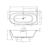   RIHO OMEGA CORNER L 17080 , , , :  B098001005