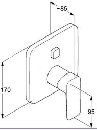 ��������� KLUDI PURE&STYLE ��� �����/���� ������������, ����.����� PUSH&SWITCH ���.������ 406593975