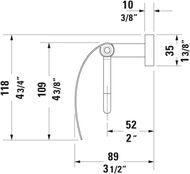    DURAVIT Karree  , :  0099551000