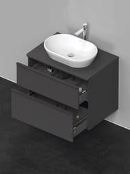����� ��� �������� Duravit D-Neo 800�550�644��, ���������, 2 �����, ������ ������� DE4967004490000