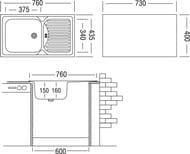����� ������� Ukinox Classic 760�435 ������� ����. ����� 0,5��, ���� 3 1/2, CLM 760.435 -GT5K 2L
