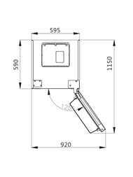 ����������� Korting KNFC 62029 X (595�2018�660) ������������, Full No Frost, ����. �����