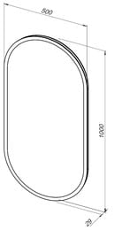 ������� ������� ����� (500�1000x30) LED ���������/���.���������/����/��������/������ ������. 288970