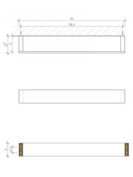 ������������������ Decor Walther BK HTE40 ������ 400 ��, ����: ���� 0590100