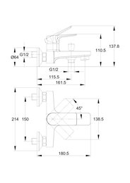 ��������� ��� �����/���� Cersanit NATURE 63064 ���������, ������������, ����