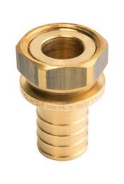 Соединитель с накидной гайкой STOUT 16x1/2"В для сшитого полиэтилена, латунь, SFA-0019-001612