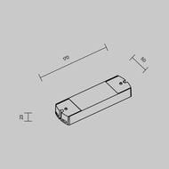 ���������� Maytoni Lighting control 721049 DALI DT6 DC 4 ������ 12-48�, 576��, �����