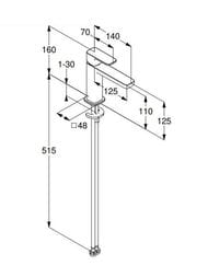 ��������� ������������ KLUDI RENON �� ���������� 110�� 42282N175