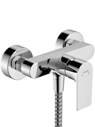 Смеситель для душа Hansgrohe Rebris E 72650000 однозахватный, настенный, хром — миниатюра 1