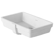 Умывальник встраив. снизу DURAVIT VERO 485х315х160 без отверстия под смес.,перелив 0330480000