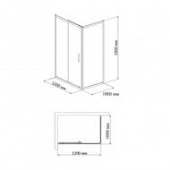 ������� ������ BAND HOURS MIKE/SIDE-GLASS 1012 1000�1200�1900 �������� �����, ��� �������