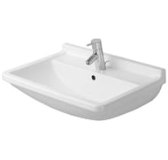 Умывальник DURAVIT STARCK 3 600х450х190 антигряз. покр., отв. под смеситель, перелив 03006000001