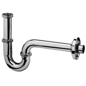 Сифон для раковины KLUDI 1026505-00 трубчатый G 1 1/4x32 мм, цвет: хром