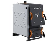 Котел твердотопливный Zota Master-Х 12П, с плиткой, 12кВт, арт. MS 493112 0012