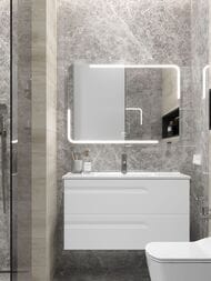 Керамогранитная плитка Laparet Ceradim Mramor Story Grey (600х1200) серый 9999304617  (кв.м.)