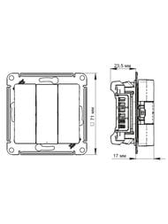  Systeme Electric GLOSSA 3- .3    GSL000731