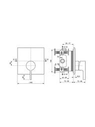 Ideal Standard JOY NEO ��������� ��� ���� A7621A5 ������������, �������������