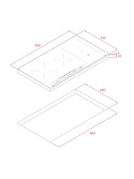 ������������ �������� ������ TEKA Maestro IZS 96700 MST BLACK (900�510) ������