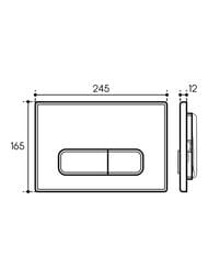 ������� ����� Aqueduto FORMA ������������ ���., ABS-�������, ������� ����, ����: ����� FOR0110