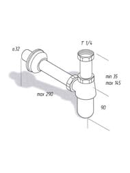 ����� ��� �������� Migliore RICAMBI ���������� 1"1/4, ���� ML.RIC-10.102.CR