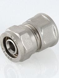 Соединитель обжимной VALTEC 16х1/2"В VTm.302.N.001604