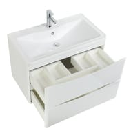 ����� ��� �������� BelBagno ACQUA (900�450�500) ���������, Bianco Lucido ACQUA-900-2C-SO-BL