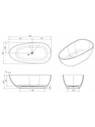 ����� ��������������� Knief EGG Shape (1690�850�540) �� ����������� ���������, ����: 06 Read Tea, 0700-010-06