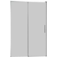 Душевая дверь CEZARES DUET SOFT-M-BF-1-160-C-Cr  (1575-1600)x1950 стекло прозрачное, профиль хром