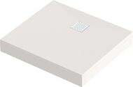 Экран GOOD DOOR BAS ABS Essentia 1000х1000 Soft-touch, цвет: белый (квадратный)