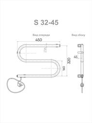 ����������������� Indigo S �/� (electro) 320�450 (v-������ ������) �������. SE1-32-45v