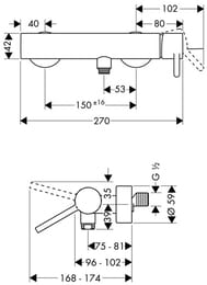  Axor Starck 10611   , , 