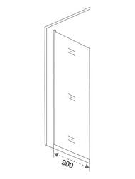 ������ ������� GOOD DOOR BAS PUERTA SP-90 -C-CH (90�195) ������� ����/������ ����������