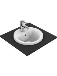 Умывальник Ideal Standard CONNECT 380х380 E504101 отверстие под смеситель, перелив