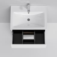 Тумба под раковину AM.PM X-Joy (650х850х450) напольная, 2 ящика, белый глянец M85AFSX0652WG