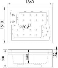 ��������� ����� Gemy (1860�1510) ��������������, � �������������, LCD TV, ����� ����� G9052-II O L