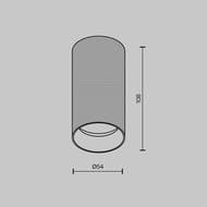 ���������� ���������� Maytoni Artisan (�������) C080CL-01-GU10-B, 10��, IP20, GU10, ������
